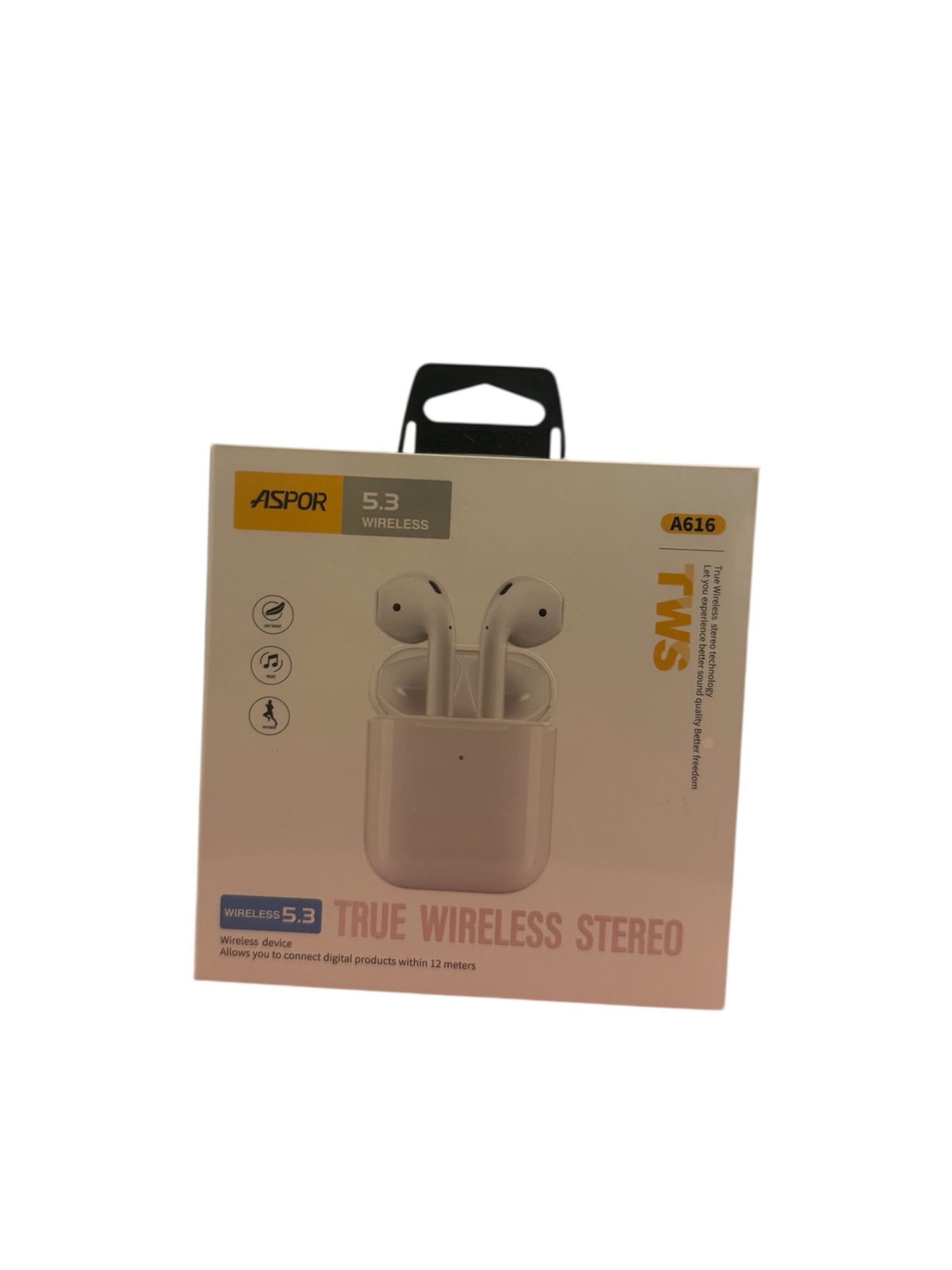 True Wireless Stereo Earbuds A616 Bluetooth 5.3 16H Playback Hands Free