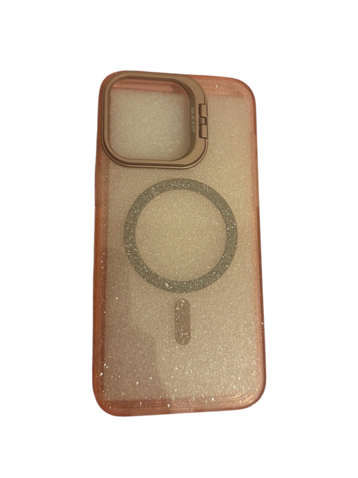 Pink Sparkling iPhone Case Compatible with iPhone 14 to iPhone 16