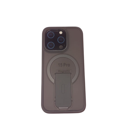 Dark Grey Protective Case for iPhone 15 Pro