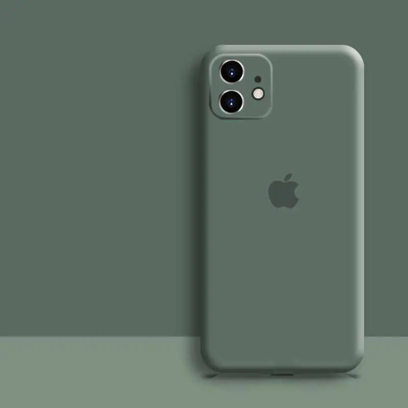iPhone 11 Liquid Silicone Case with Lens Protection