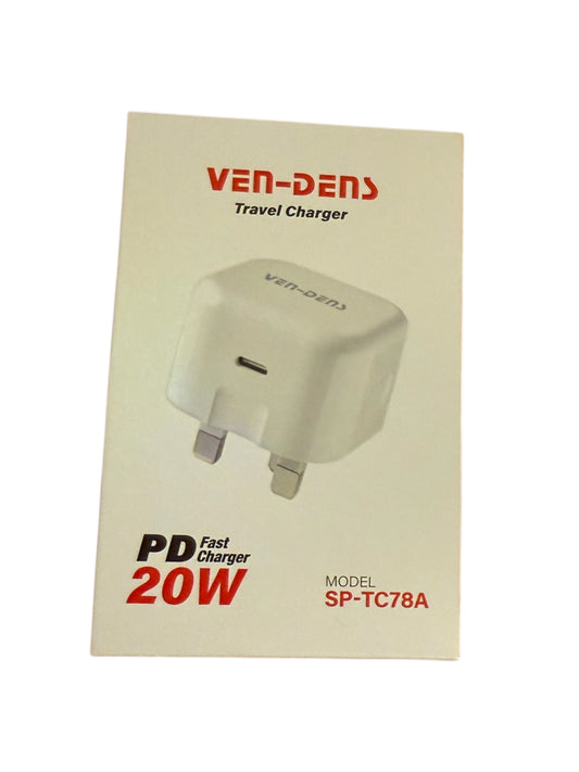 Type C PD Fast Charger 20W Model SP-TC78A